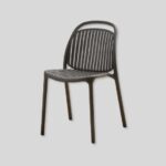 Modern Slatted Dining Chair