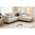 Modern L-Shaped Fabric Sofa
