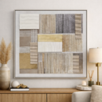 Abstract Textured Wall Art Frame