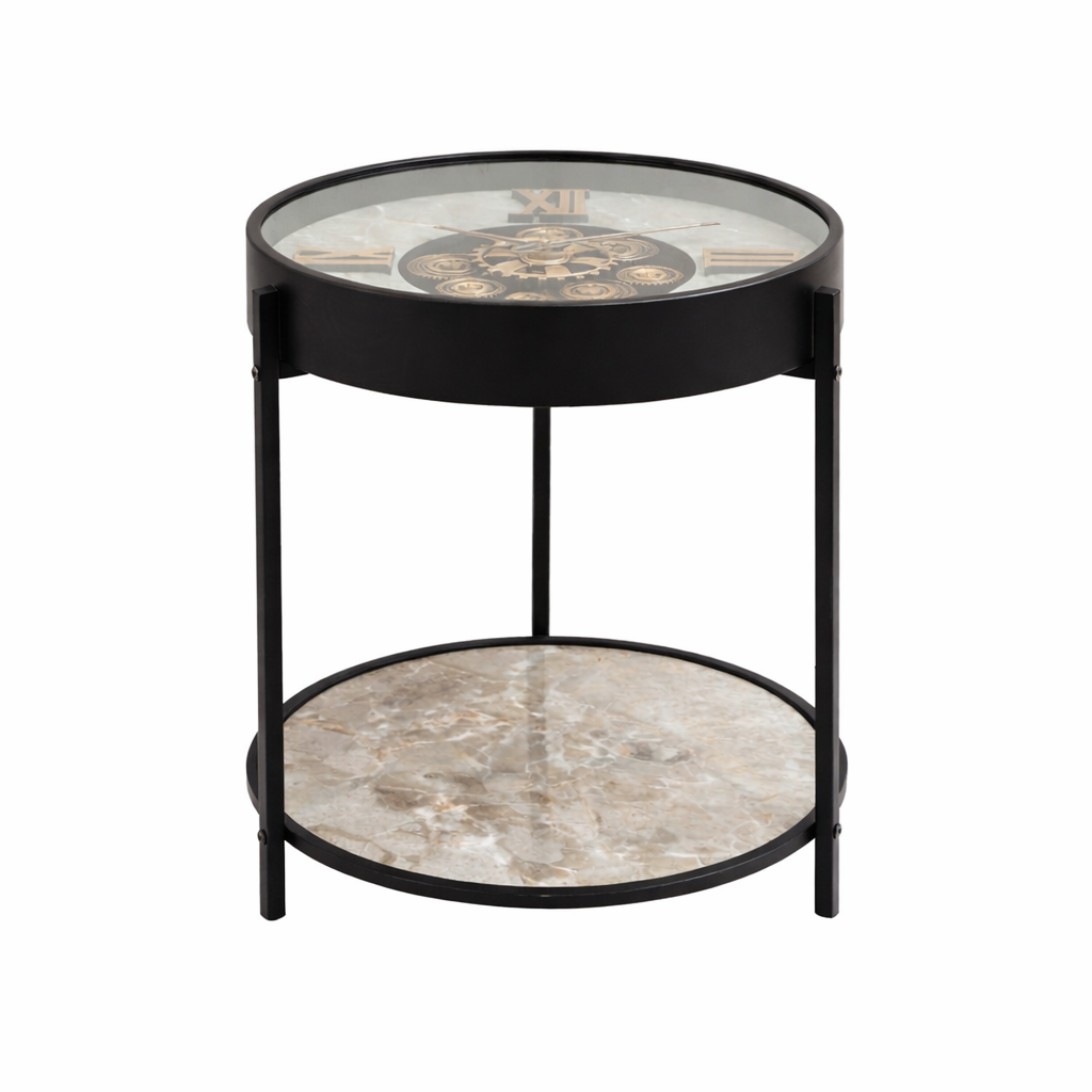 Center Table with Clock (1)