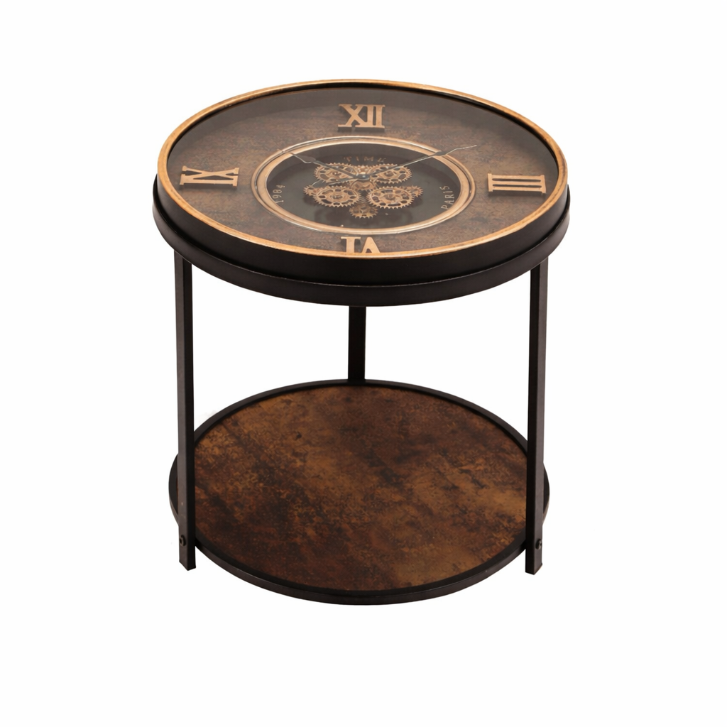Center Table with Clock 2