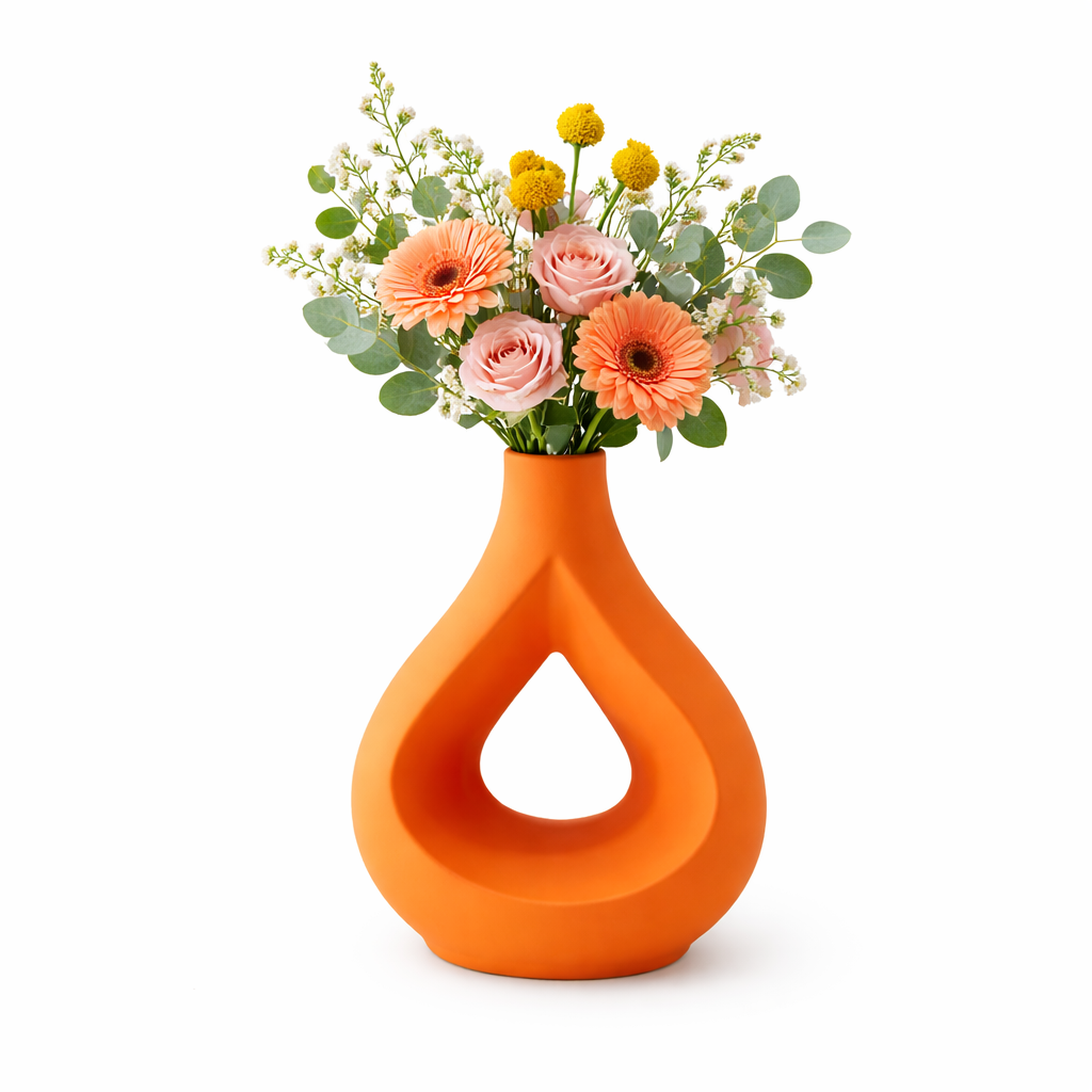 Orange Vase 2