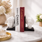 Classic Marble Head Bookends (Set of 2)