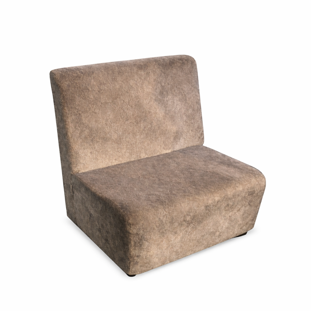 Sofa Unit Armless Dark Grey