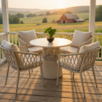 Outdoor Set Garden Table and Chairs 8