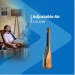 Tempesta Premium BLDC Tower Fan  with Remote (Wooden Finish)