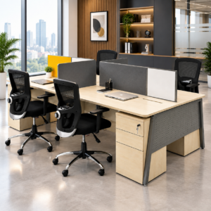 Office Workstation 4 Seater